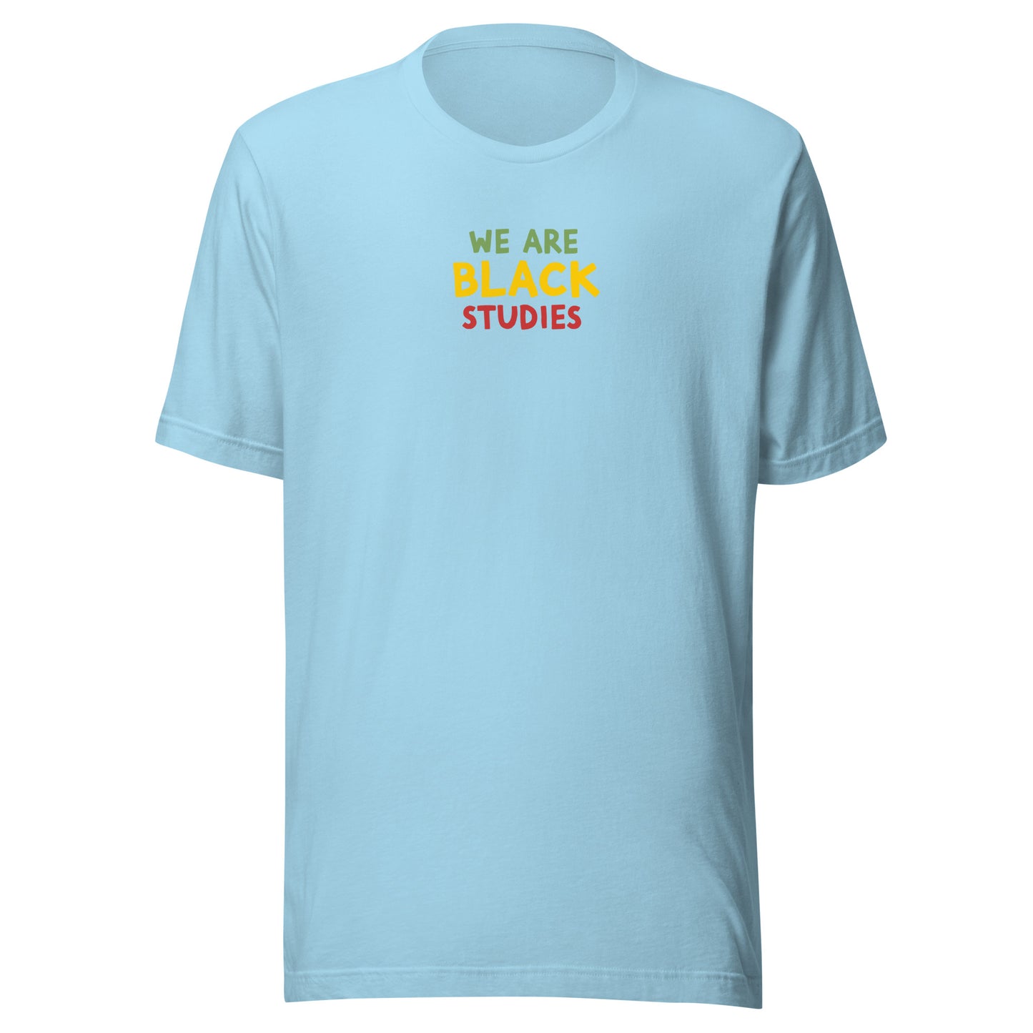 We Are Black Studies Tee - Baby Blue