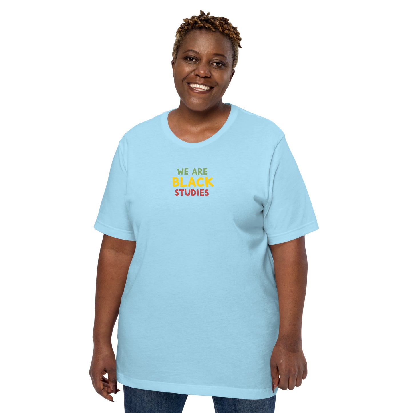 We Are Black Studies Tee - Baby Blue