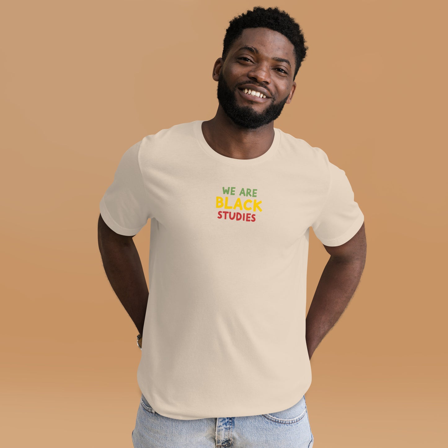 We Are Black Studies Tee - Beige
