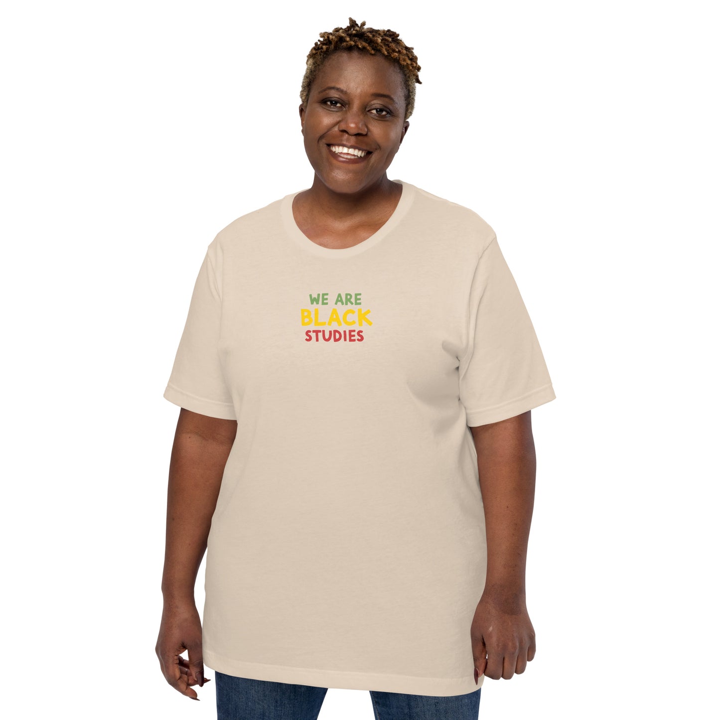 We Are Black Studies Tee - Beige