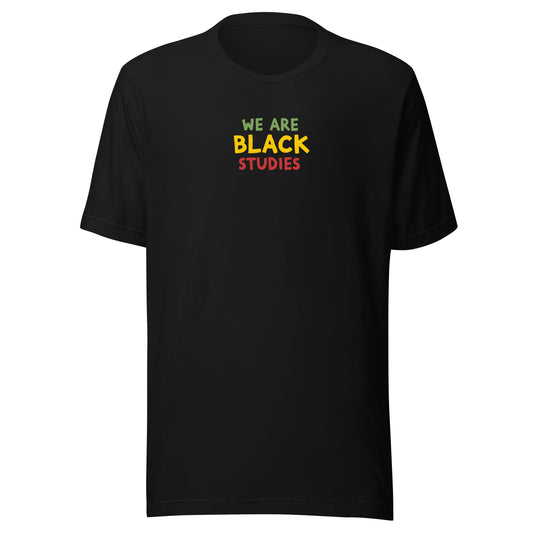 We Are Black Studies Tee - Black