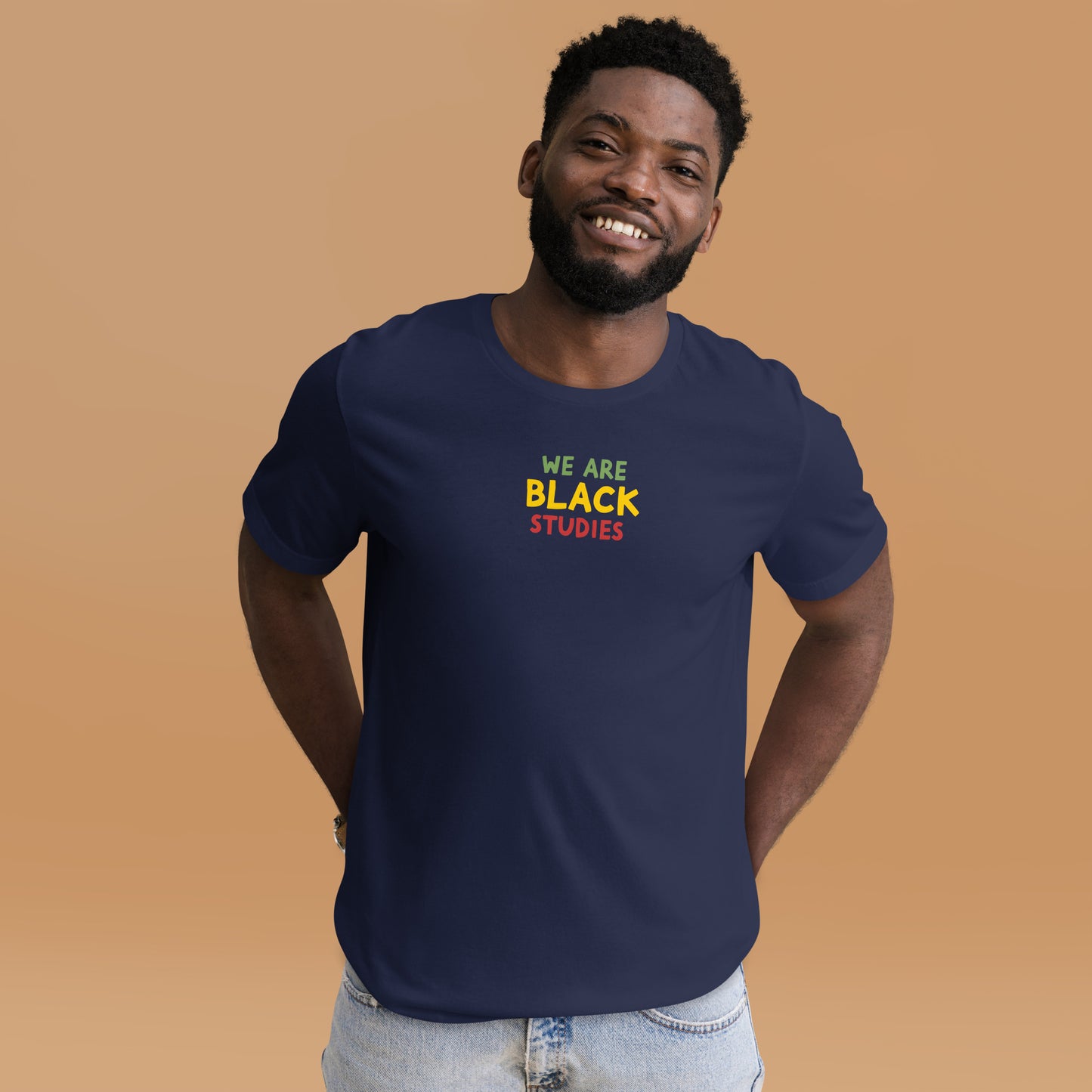 We Are Black Studies Tee - Navy