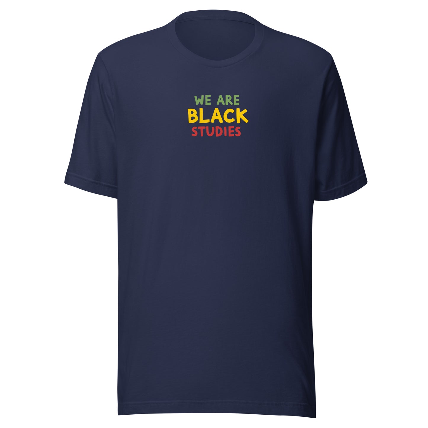 We Are Black Studies Tee - Navy