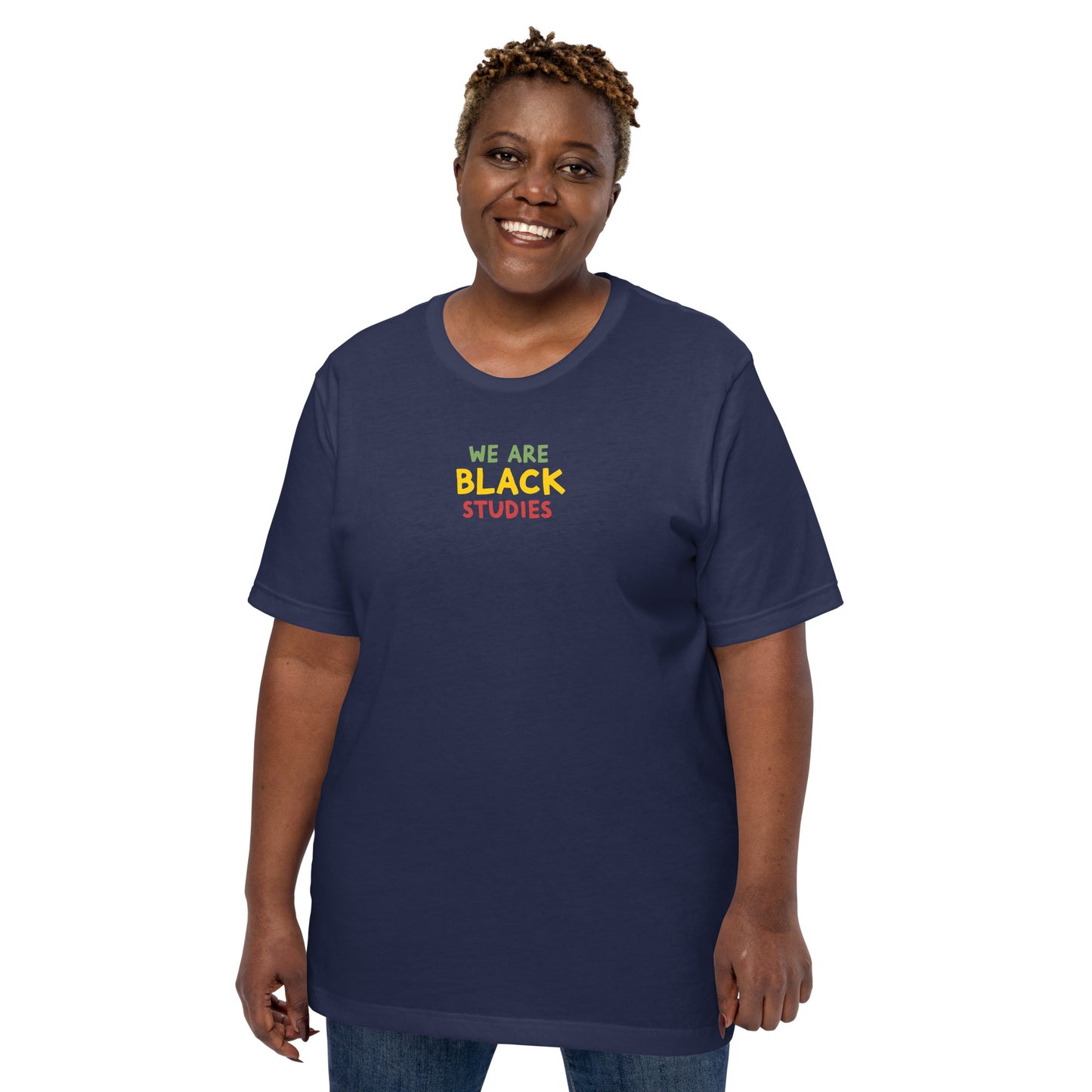 We Are Black Studies Tee - Navy